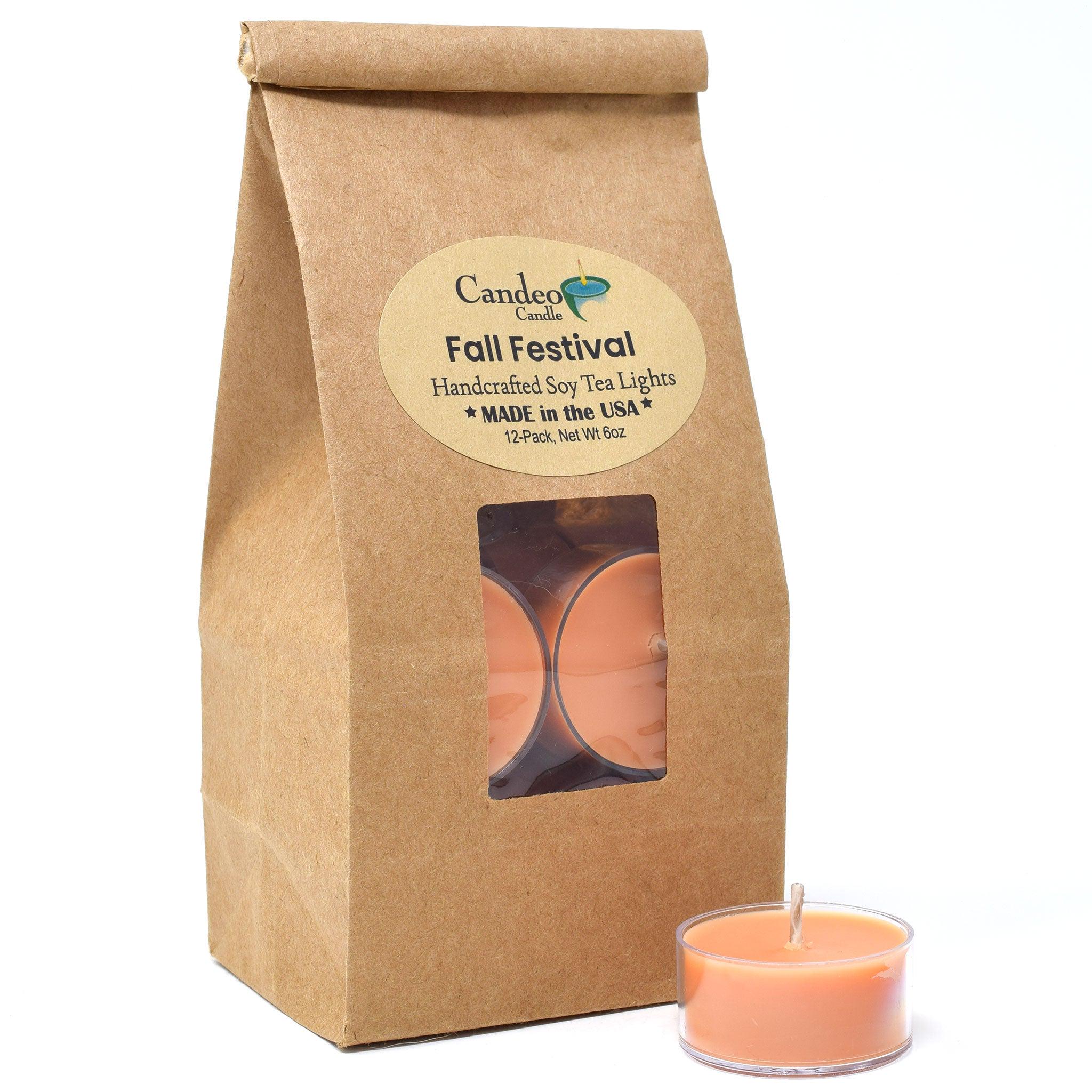 Fall Festival, Soy Tea Light 12-Pack