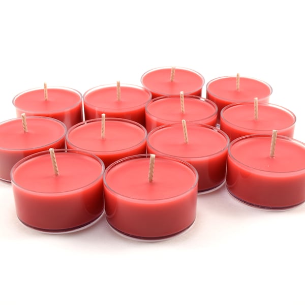 Red Tea Lights Etsy