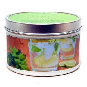 Mint Mojito, 6oz Soy Candle Tin