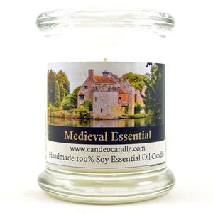 Medieval Essential Oil, 9oz Soy Candle Jar