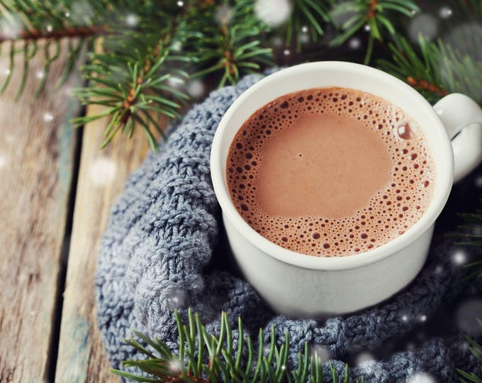 Hot Cocoa, Scented Candle, 14oz Soy Candle Jar