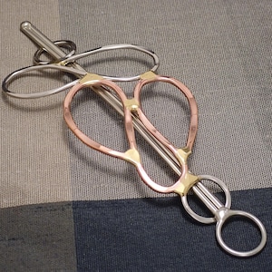 Handmade Copper & Silver Hair Barrette