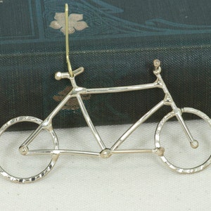 Handmade Mountain bike tree ornament