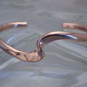 Handmade Solid Copper Cuff Kink Bracelet