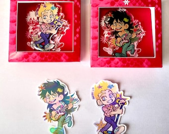 Dark Heaven Charms and Holo Stickers
