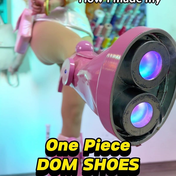 DOM Shoes Cosplay Pattern – Digital PDF [One Piece Egghead]