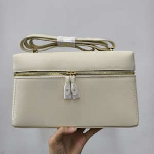 Leather Shoulder Bag, Luxury Leather Women's Shoulder Bag, Elegant Underarm Smooth Leather Purse image 11