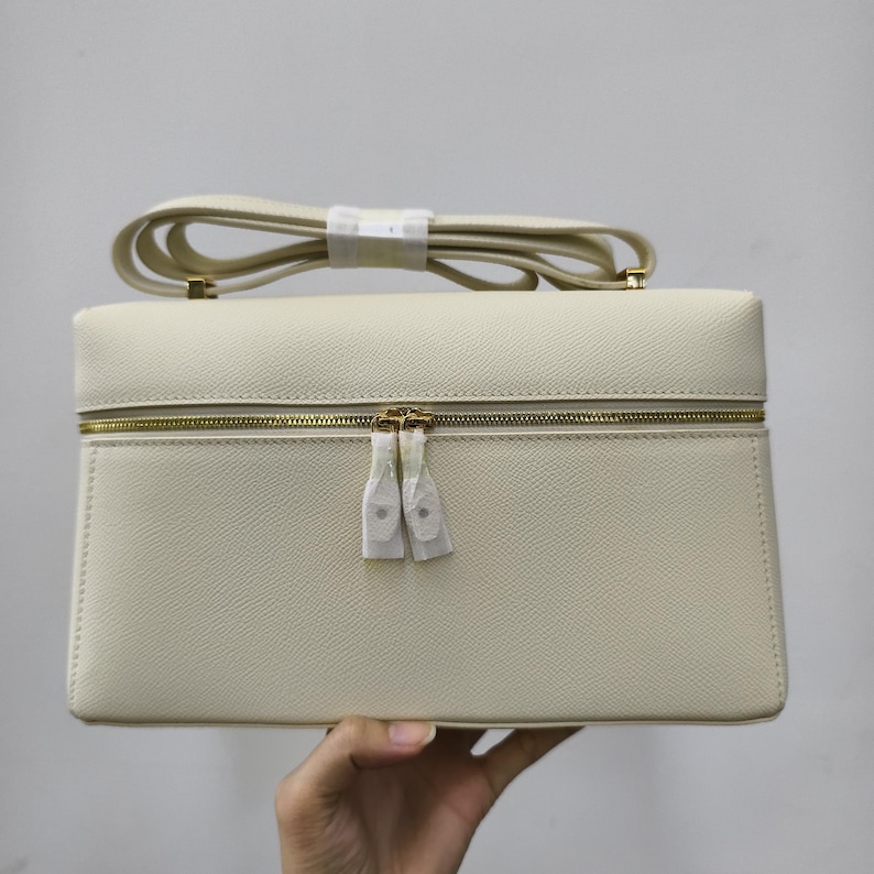 Leather Shoulder Bag, Luxury Leather Women's Shoulder Bag, Elegant Underarm Smooth Leather Purse image 11