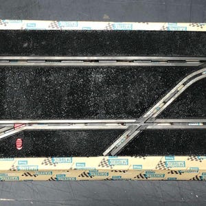 Vintage Scalextric slot car 1:32 Classic Track - Rare paddock unit tracks
