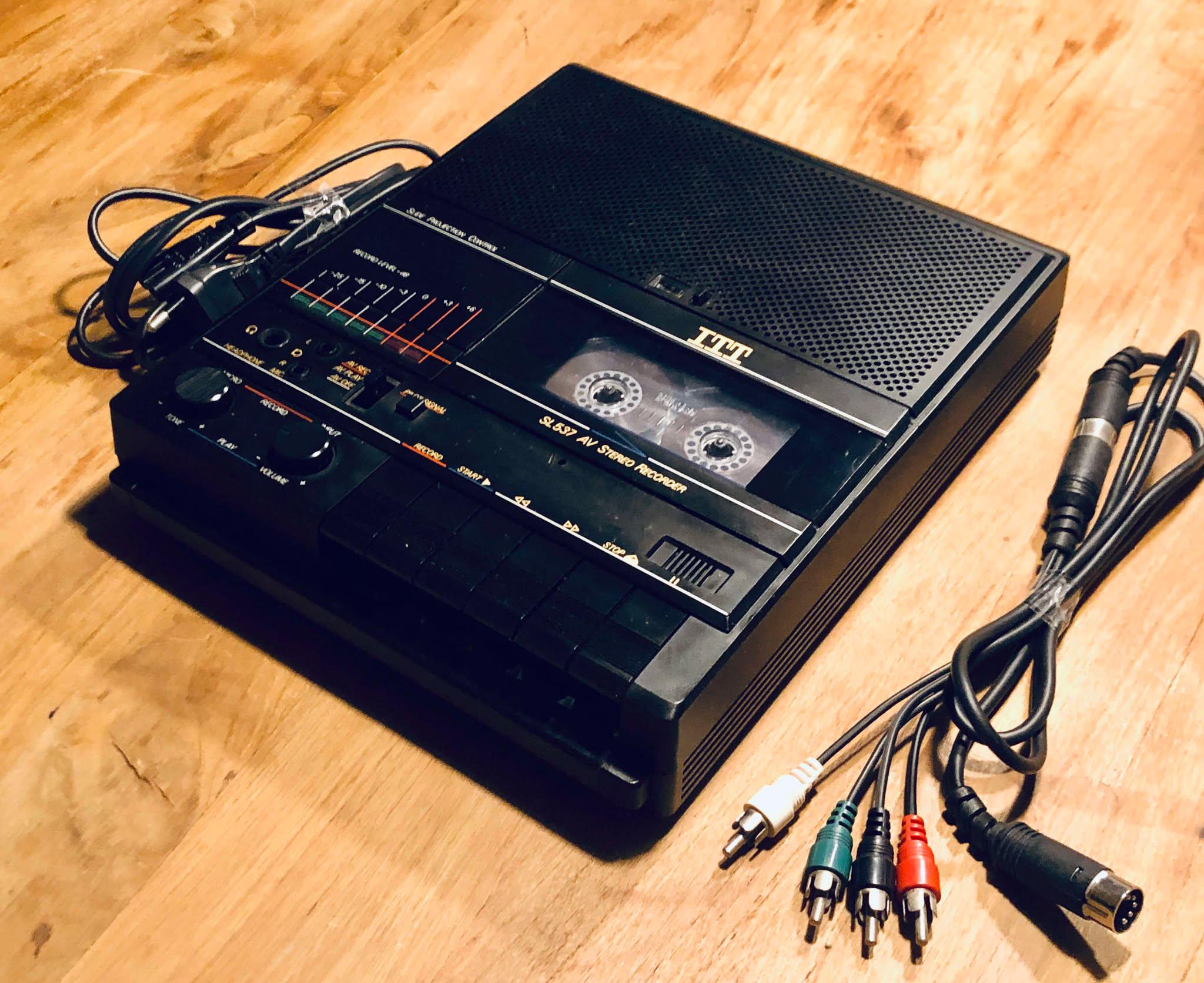 Vintage ITT Nokia SL 537 A Stereo Tape Recorder - Made in USA - Etsy
