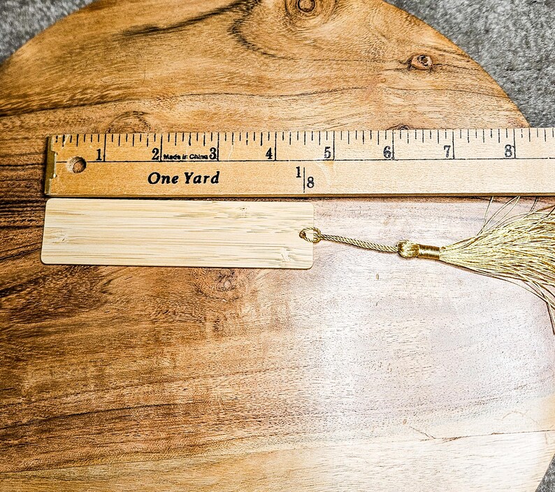 Bamboo Bookmark Breathe Relax Read Laser Engraved Wooden Bookmark Eco ...