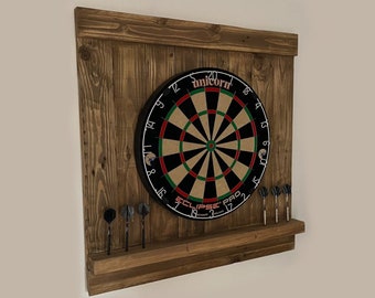 Handmade Rustic Dart Backboard | FREE DELIVERY