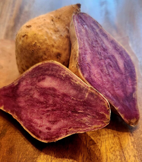 3LBS Okinawan Japanese Purple Sweet Potatoes – All Natural, Non-GMO Superfood