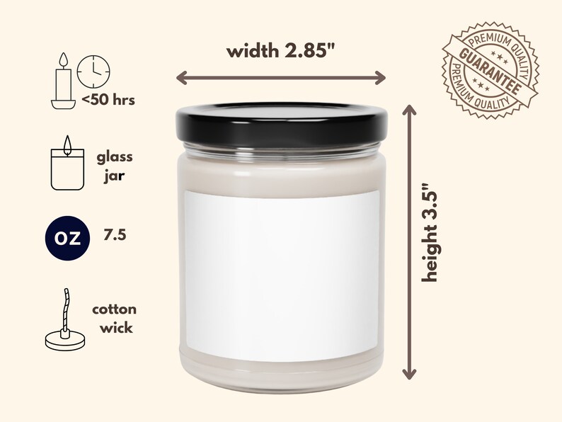 Zodiac Soy Wax Handmade Luxury Candle Gift With Essential Oils Birthday