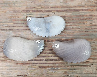 Agate Gemstone Crystal Wing