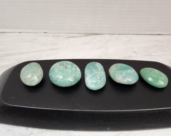 Amazonite Palm Stone Gemstone Lot