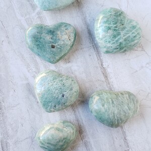 Amazonite Puff Heart image 2