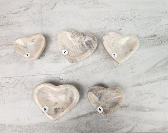 Moon Stone Heart Sphere Holders