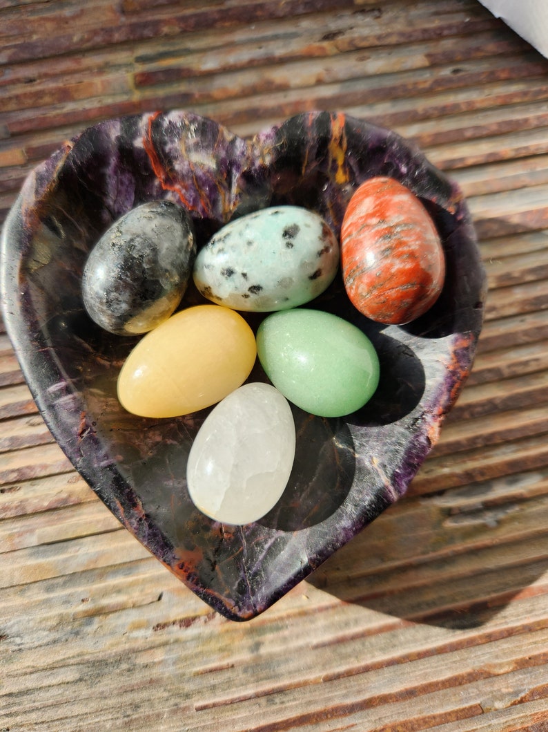 Gemstone and Stone Mini Eggs image 1
