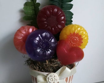 Soap Flower Bouquet