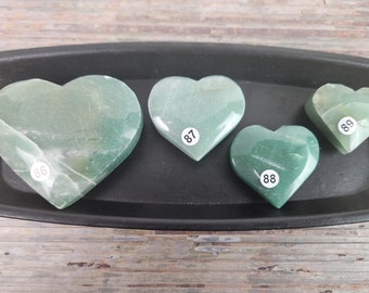 Aventurine Gemstone Hearts