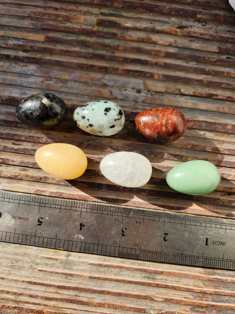 Gemstone and Stone Mini Eggs image 4