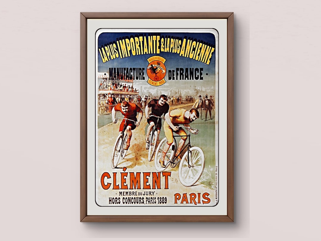 VINOT DEGUINGAND AUTO R61 - POSTER HQ 50x70cm d'une AFFICHE VINTAGE