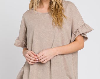 Tulip Sleeve Top - Made in USA