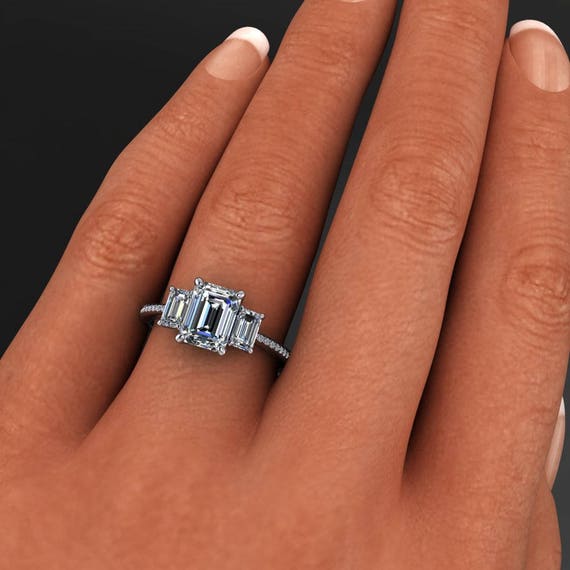 1.75 ct emerald cut diamond outlet