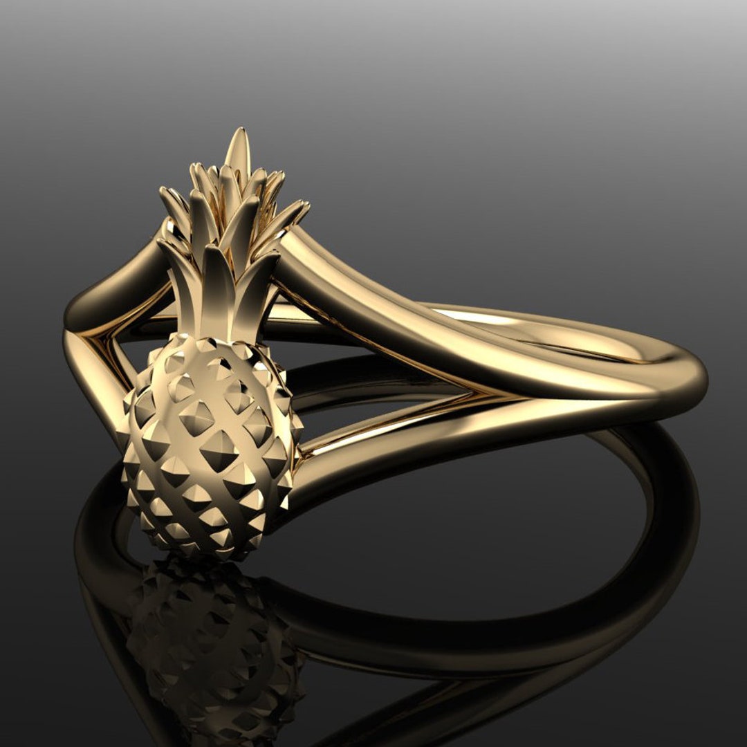 Upside Down Pineapple Ring Lifestyle Jewelry Lifestyle