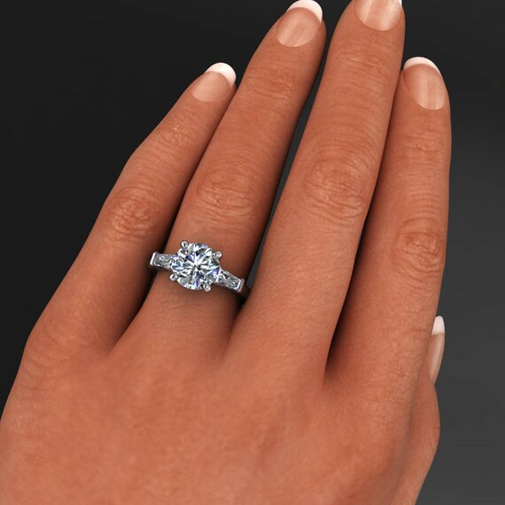 Past present future shop ring 2 carat
