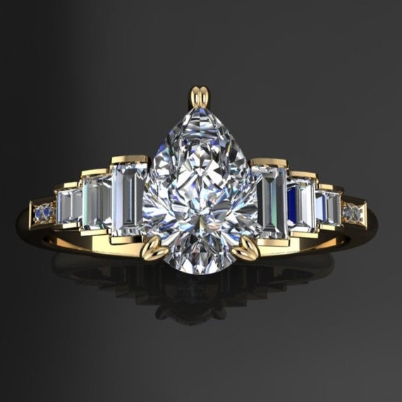 7 stone diamond ring 1.5 carat deals