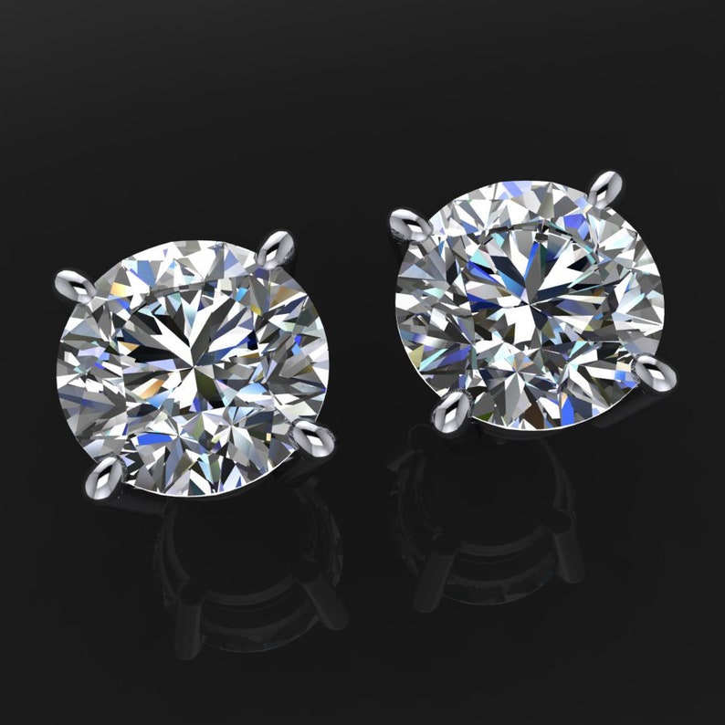 3 Carat NEO Moissanite Earrings