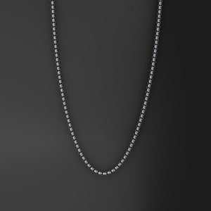 gold chain - 1mm gold rolo necklace, 10k gold, everyday necklace
