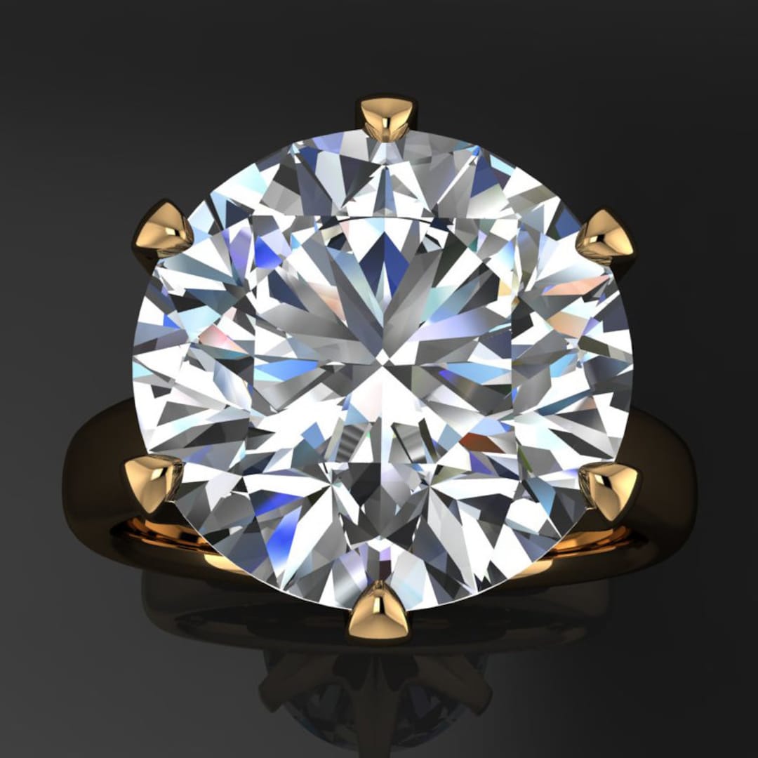 Jolie Ring – Carat Round NEO Moissanite Engagement Ring