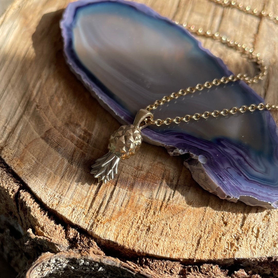 Upside Down Pineapple Necklace Pineapple Pendant, Lifestyle Swinger