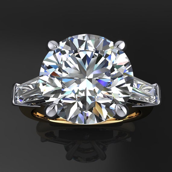 10.46 Carats Pear Shape Diamond Ring