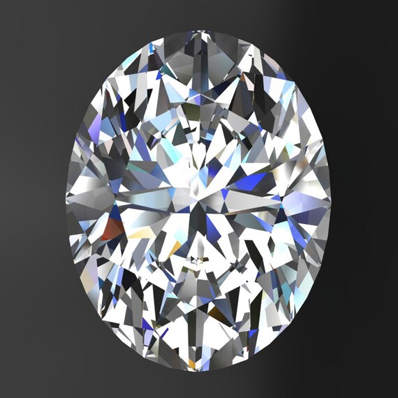 NEO Moissanite Oval Moissanite Colorless Moissanite Loose Stones Etsy