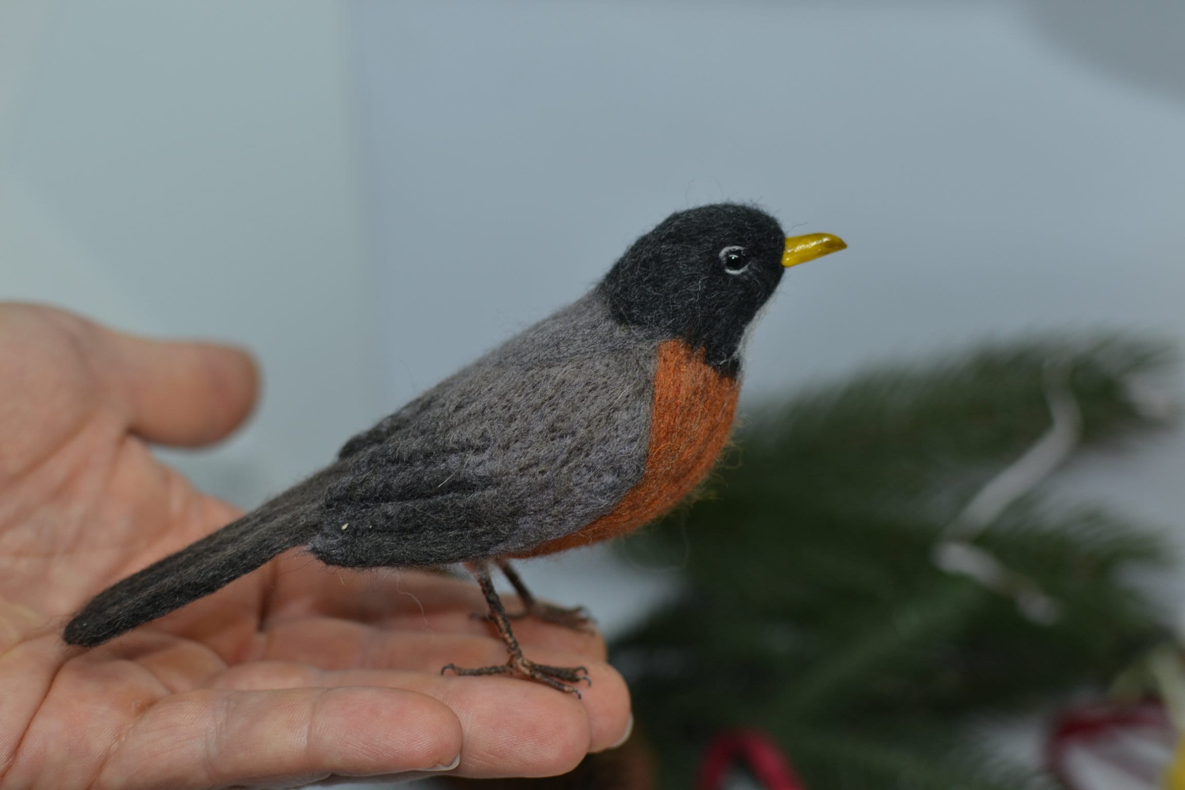 工芸品  birds oiva toikka AMERICAN ROBIN birds oiva toikka AMERICAN ROBIN