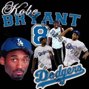 Kobe T-shirt, Dodgers jersey Kobe, Kobe Bryant tee, Dodgers, PNG, Instant download, Digital download, transparent background, Mamba,