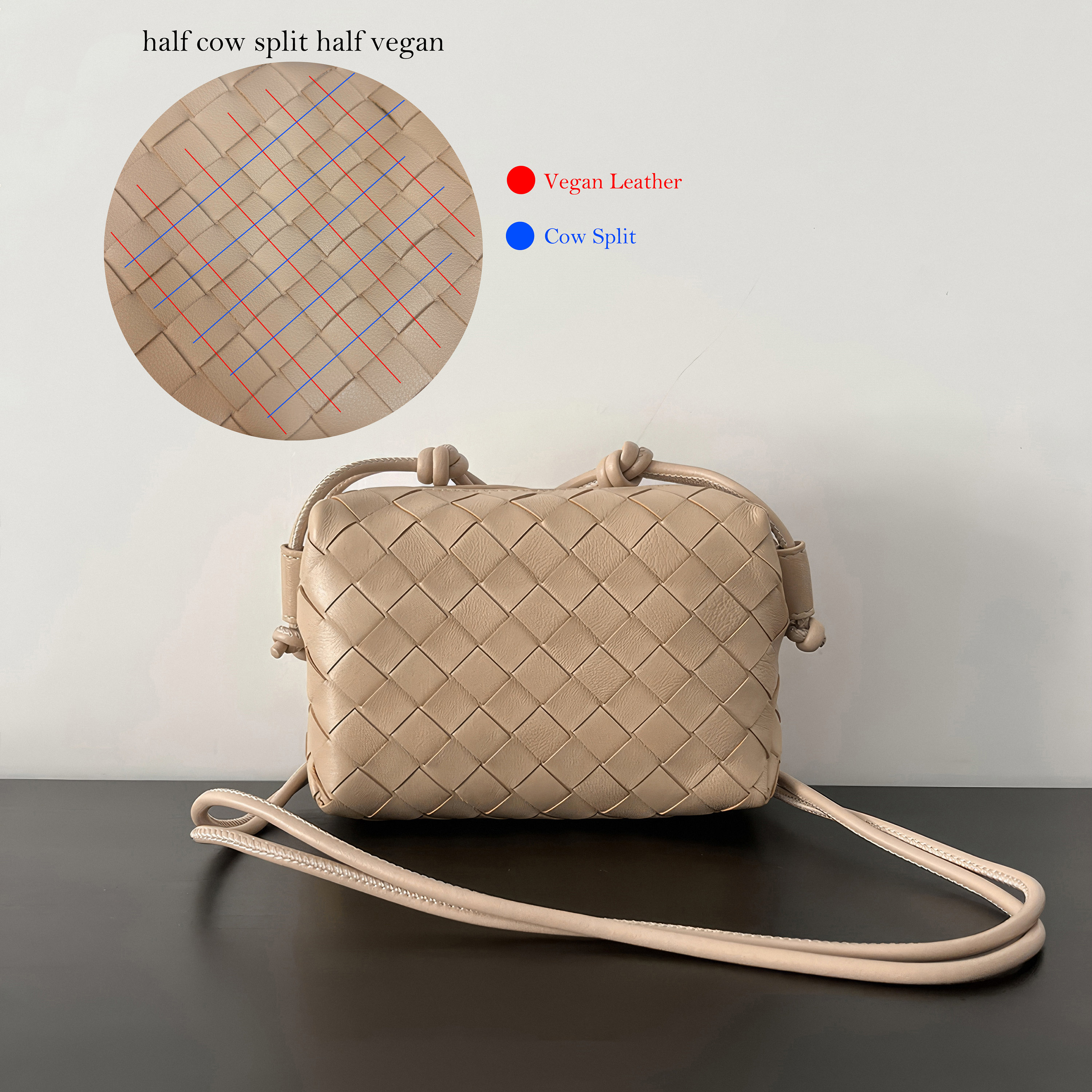 Leather Woven Bags, Woven Shoulder Bag, Women's Leather Sling Bag