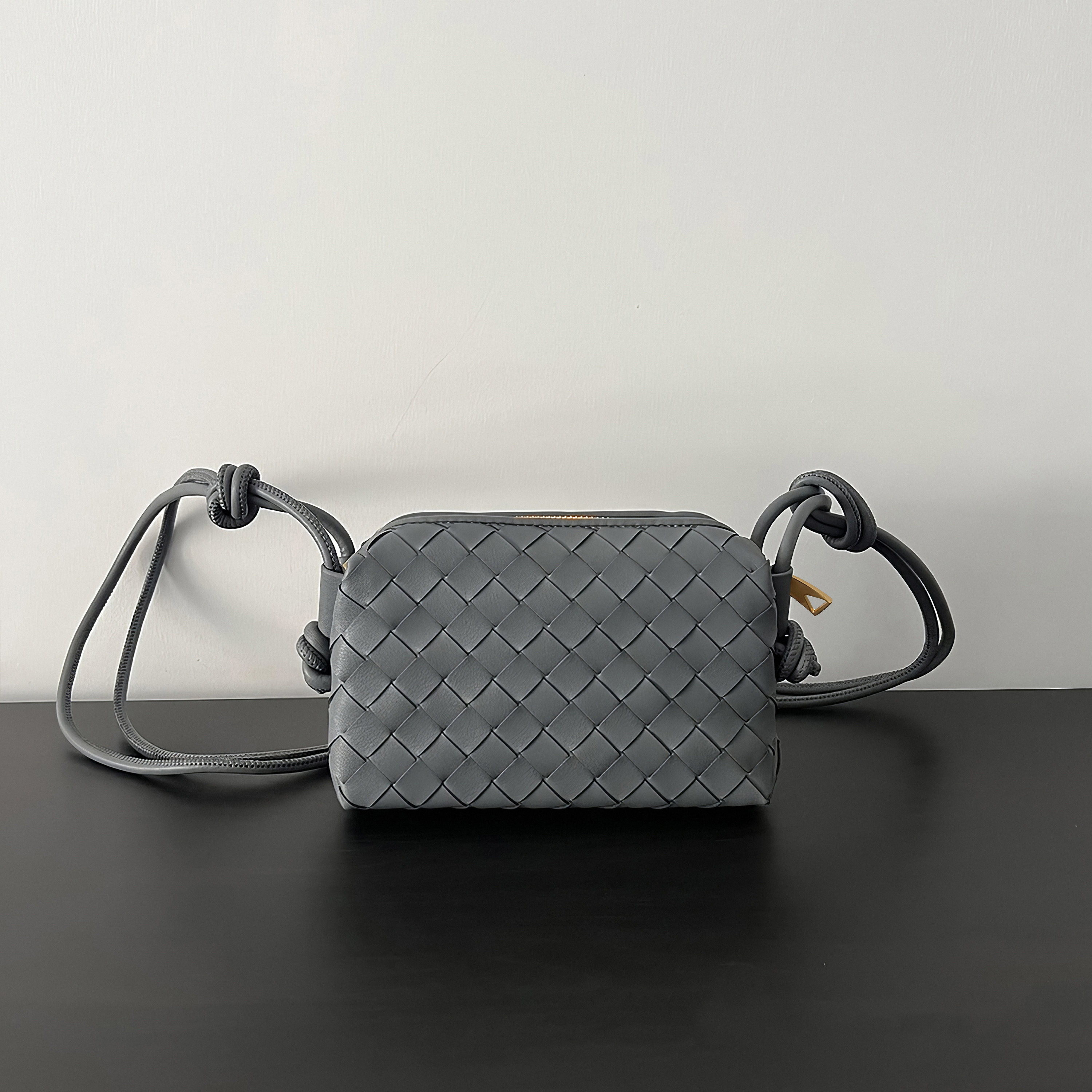 Leather Woven Bags, Woven Shoulder Bag, Women's Leather Sling Bag