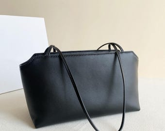 Bolsos de hombro de piel de cordero, bolso pequeño de piel, nuevos bolsos de moda 2026