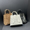 Leather Tote Bag, Small Leather Top Handle Bags, Cow Split Leather Shoulder Bag product logo