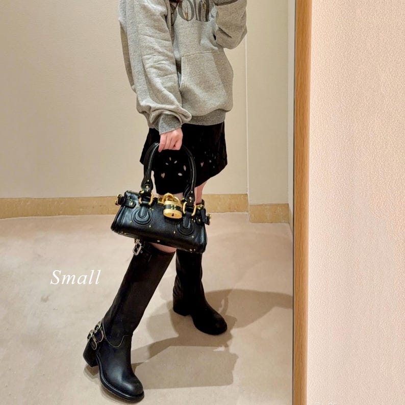 Full Grain Leather Tote Bag, Retro Style Handbags, Women's Leather Top Handle Bag image 19