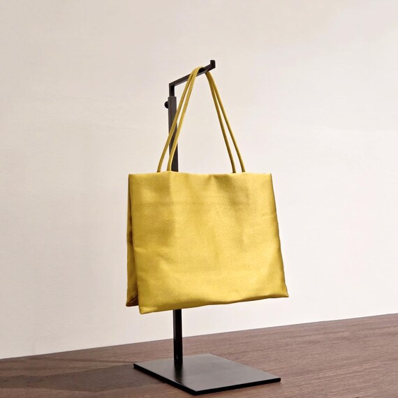 Small Tote Bag,  Polyester Satin Top Handle Bags, Minimal Design Purse, 2026 New Trendy Handbags