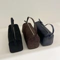 Lambskin Top Handle Bag, 90s Bags, Small Leather Tote Bag product logo