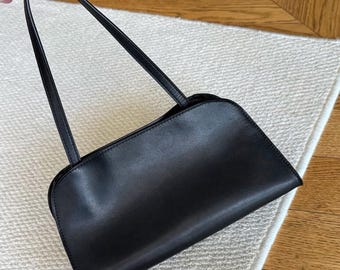 Leather Shoulder Bags, Small Leather Tote Bag, New Trendy Handbags, Minimal Design Purse,