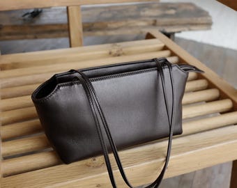 Cabas en cuir d'agneau, petits sacs à bandoulière en cuir, nouveaux sacs à main tendance 2026