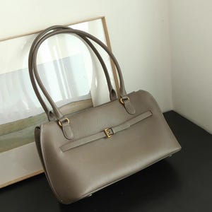 Genuine Leather Tote Bag, Full Grain Leather Tote Bags, Leather Shoulder Bags